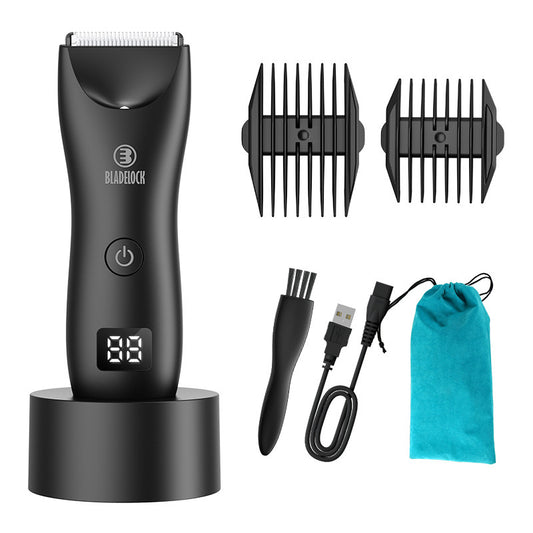 Men's Groin Body Hair Safety Knife Head Cut Haircut Waterproof Electric Hair Cutter